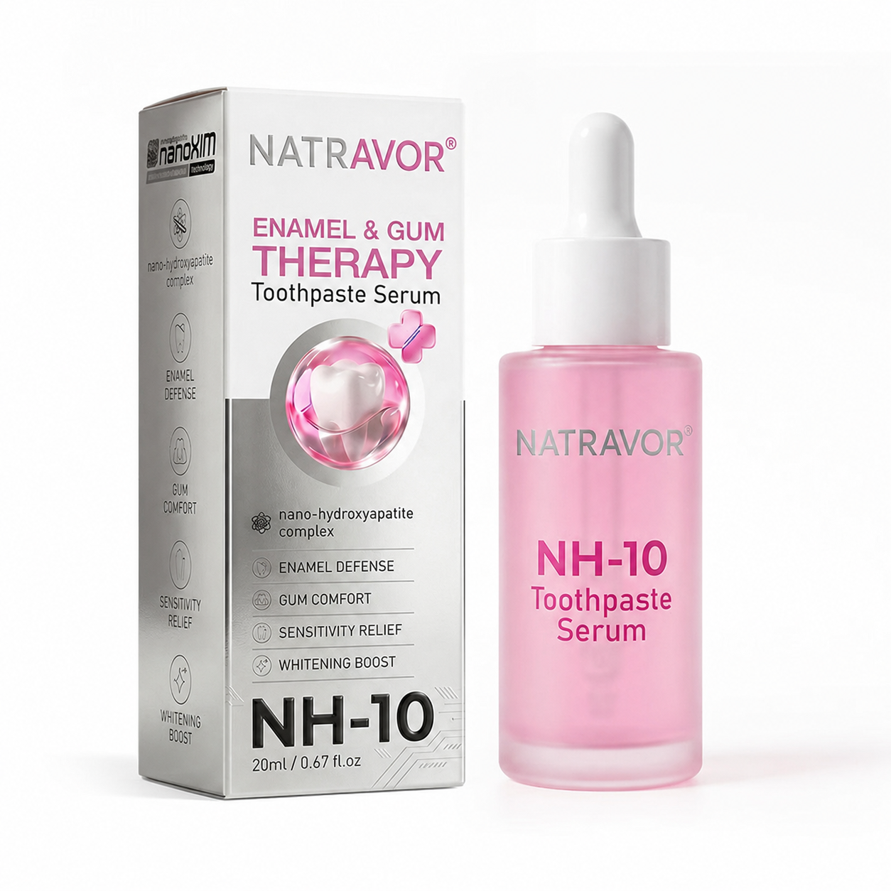 🦷Natravor® Thismile NH-10 Zahnpasta-Serum für Zahnschmelz und Zahnfleisch – Advanced Therapy