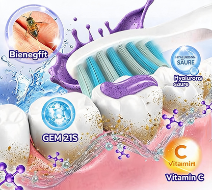 𝐍𝐚𝐭𝐫𝐚𝐯𝐨𝐫® VioCore Zahnpasta zur Behandlung von Zahnfleischentzündungen und Parodontitis mit Bienengift